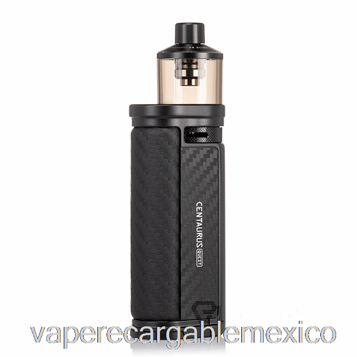 Vape Recargable Perdido Vape Centaurus Q80 Pod Mod Kit Fibra De Carbono Negro